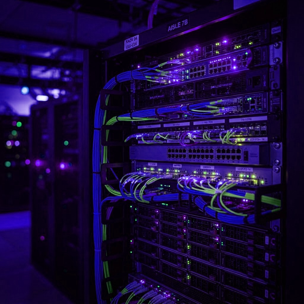 API Hosting server rack